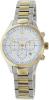 Nautica Women's Bfd 101 N20060G Two-Tone Stainless-Steel Quartz Watch with White Dial