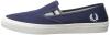 Fred Perry Men's Turner Slip-On Canvas Sneaker