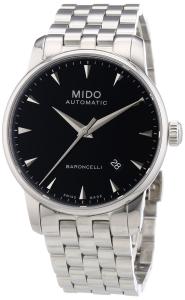 Mido Men's MIDO-M86004181 Baroncelli Analog Display Swiss Automatic Silver Watch