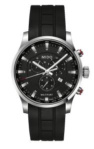 Mido M0054171705120 Watch Multifort Mens - Black Dial Stainless Steel Case Quartz Movement
