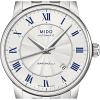 Mido Men's MIDO-M86004211 Baroncelli Analog Display Swiss Automatic Silver Watch