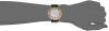 Kenneth Jay Lane Women's KJLANE-6403 Aurora Rose Gold-Tone Stainless Steel Watch With Green Leather Band