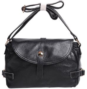 Heshe 2014 New Women's Genuine Leather Soft Cross Body Shoulder Bag Satchel Shopping Handbag