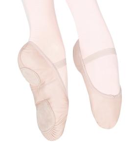 Adult Leather Split-Sole Ballet Shoes,T2700