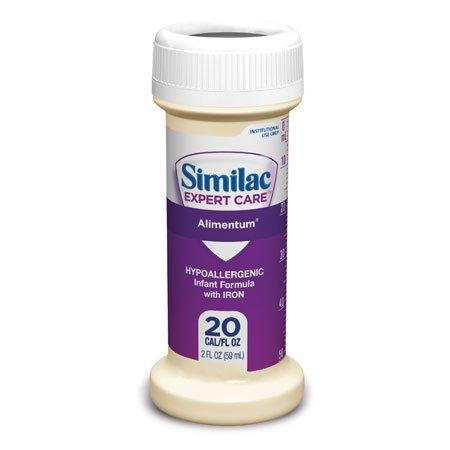 Similac Alimentum, Ready to Feed, 2 Fl Oz Bottle, 48 Bottles Expert Care Infant Formula - purple