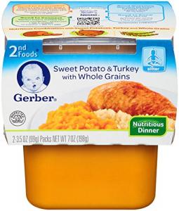 Gerber 2nd Foods, Sweet Potato and Turkey (8 Count, 7 Oz Each)