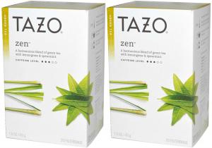 Tazo Zen Green Tea 2-pack;40 Tea Bags.