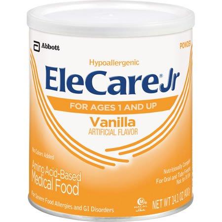 Elecare Jr Vanilla Powder 14.1 Oz Can - 1 case (6 14.1 oz cans)