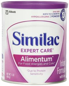 Similac Expert Care Alimentum Hypoallergenic Nutrition Formula, Powder, With Iron, 16 oz (Pack of 5)