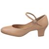Capezio Women's 459 Suede Sole Jr. Footlight Character Shoe