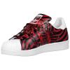 Adidas Originals Superstar AF5581 White/Black/Red Camo Rose Print Women's Shoes