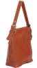 Heshe 2014 New Genuine Leather Vintage Simplicity Cross-body Shoulder Bag Satchel Zipper Closure Handbag for Women