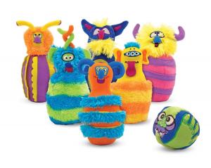 Melissa & Doug Monster Plush Bowling Game