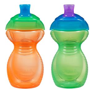 Munchkin Click Lock 2 Count Sippy Cup, 9 ounce