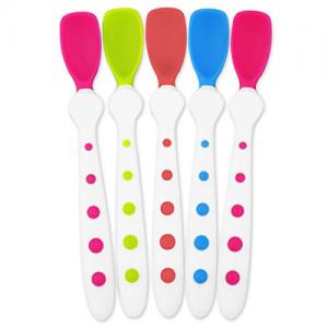 Gerber Graduates Rest Easy Spoons in Assorted Colors, 5-count