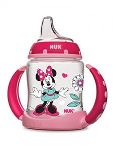 NUK Disney Minnie Mouse Learner Cup with Silicone Spout, 5-Ounce