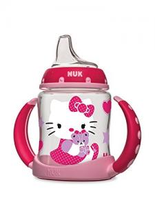 NUK Hello Kitty Learner Cup with Silicone Spout, 5-Ounce