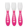 Gerber Graduates Kiddy Cutlery Forks in Assorted Colors, 3-count