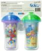 Munchkin 2 Count Sesame Street Click Lock Insulated Sippy Cup, 9 Ounce