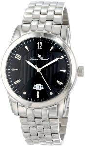 Lucien Piccard Men's LP-12355-11 Diablons Black Dial Stainless Steel Watch