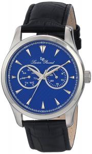 Lucien Piccard Men's LP-12671 Stellar Leather Watch