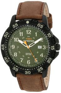 Timex Men's T499969J Expedition Camper Trail Analog Display Analog Quartz Brown Watch