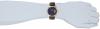 Lucien Piccard Men's 98660-RG-03 Excalibur Blue Textured Dial Black Leather Watch