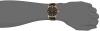 Lucien Piccard Men's 11576-RG-01 Clariden Black Textured Dial Watch