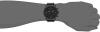 Fossil Men's JR1354 Nate Stainless Steel Chronograph Watch with Black Leather Band