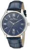Lucien Piccard Men's 11576-03 Clariden Blue Textured Dial and Leather Watch