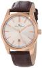 Lucien Piccard Men's LP-11568-RG-02S Eiger Brown and Rose Leather Watch