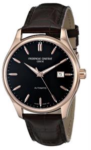 Frederique Constant Men's FC303C5B4 Index Analog Display Swiss Automatic Brown Watch