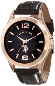 U.S. Polo Assn. Classic Men's USC50201 Watch with Brown Band
