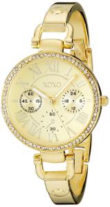 XOXO Women's XO5756 Analog Display Analog Quartz Gold Watch