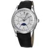 Frederique Constant Men's FC-330S6B6 Index Black Leather Strap Watch