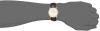 Frederique Constant Men's FC220NW4S5 Slim Line Analog Display Swiss Quartz Brown Watch