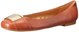 Nine West Women's Syde Leather Ballet Flat