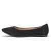LE MIU SIMPLE-Z Women's Casual Solid Pointed Plain Ballet Comfort Soft Slip On Flats Shoes New Colors