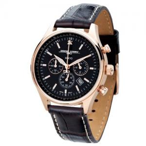 Jorg Gray Unisex JG6500-22 Analog Display Quartz Brown Watch