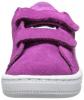 PUMA Kids' Suede Sneaker with Hook-and-Loop Straps