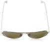 Ray-Ban RB3025 Aviator Large Metal Sunglasses, Arista Gold Frame/G-15 Classic Green Lenses,55 mm