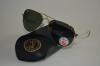 Ray Ban Aviator Gold Metal Frame, Polarized G-15 Green Lenses - RB3025 001/58