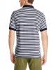 Fred Perry Men's Fine Stripe Pique and Jersey Polo Shirt