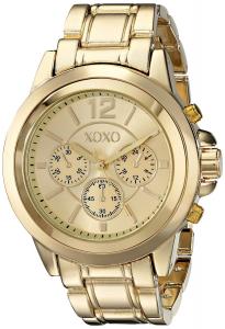XOXO Women's XO5589 Gold-Tone Bracelet Watch