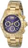 Invicta Women's 18257 Speedway 18k Gold Ion-Plated Watch with Link Bracelet
