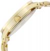 Nine West Women's NW/1584TQGB Turquoise Sunray Dial Gold-Tone Bracelet Watch