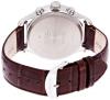 Timex Men's T2N819 Brown Leather Quartz Watch with Black Dial