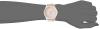 Nine West Women's NW/1679PKPK Matte Pink Rubberized Bracelet Watch