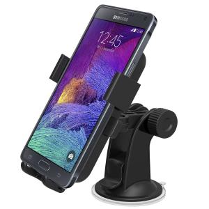 Car Mount, iOttie Easy One Touch XL Windshield Dashboard Car Mount Holder for Amazon Fire Phone and iPhone 6 Plus (5.5), Galaxy S5/S4/Note4/Note3, LG G4