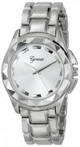 Geneva Women's 2391A-GEN Analog Display Quartz Silver Watch